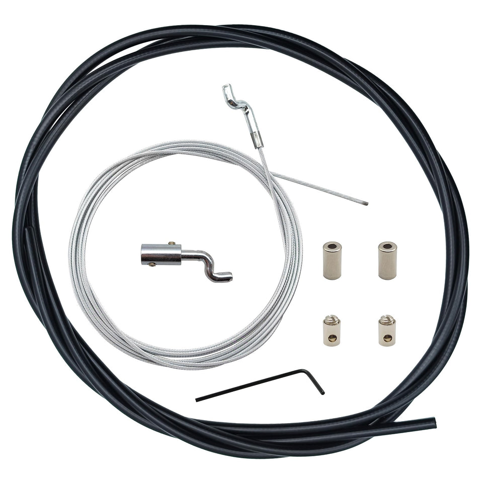 YGQ throttle cable repair kit with Z-bend end for mower repairs