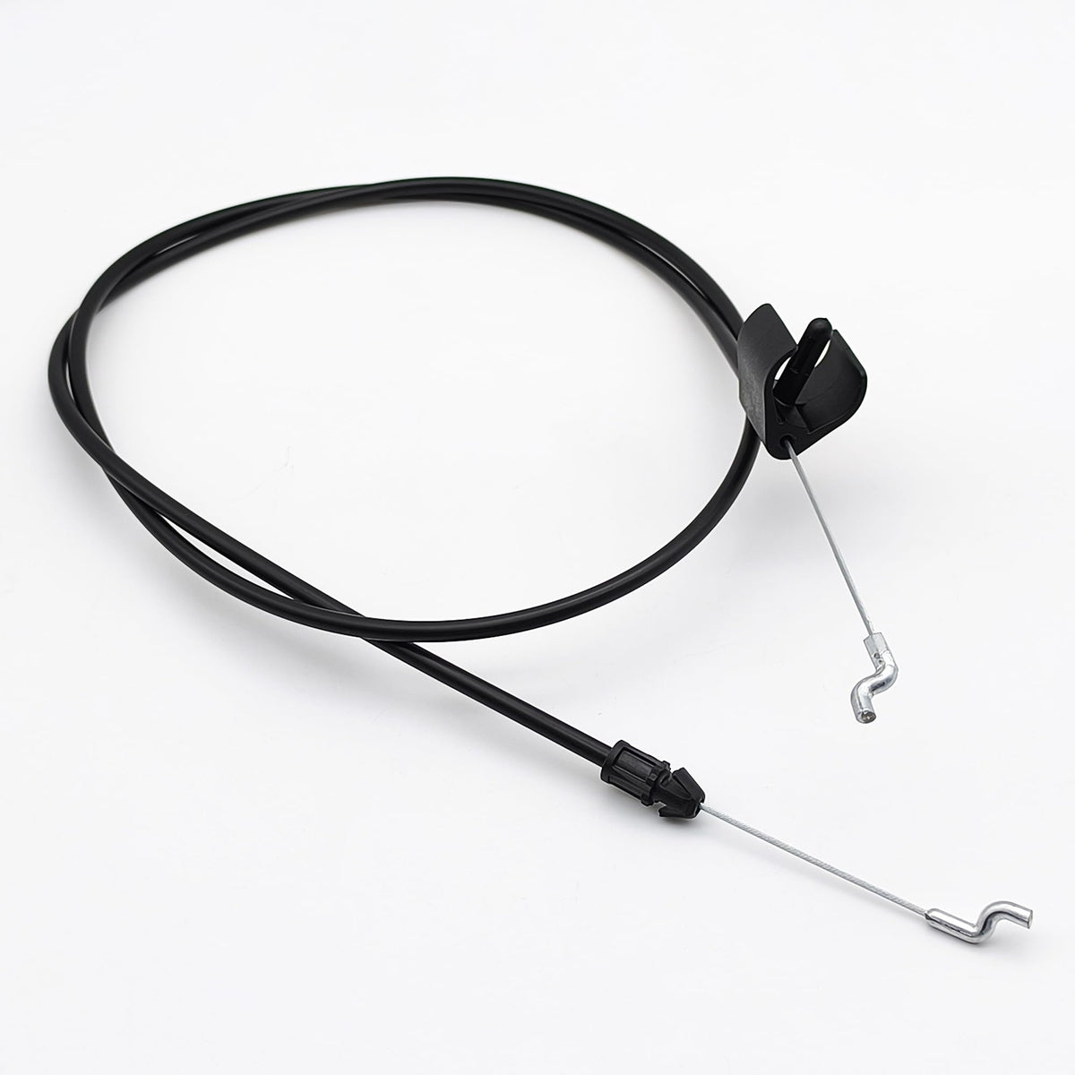 YGQ rust-proof Z-bend improves durability of the stop cable.