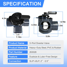 YGUAYINGC 263028 internal flow-path detail highlights high-flow efficiency.