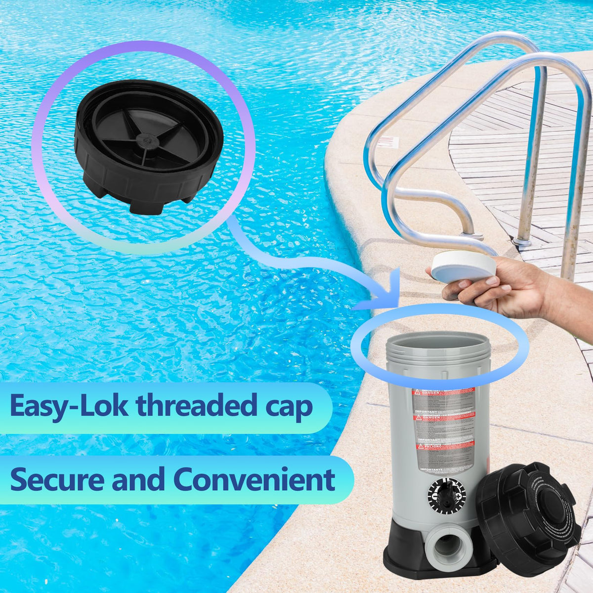 Yhaofu CL220 hose connection enables quick offline installation.