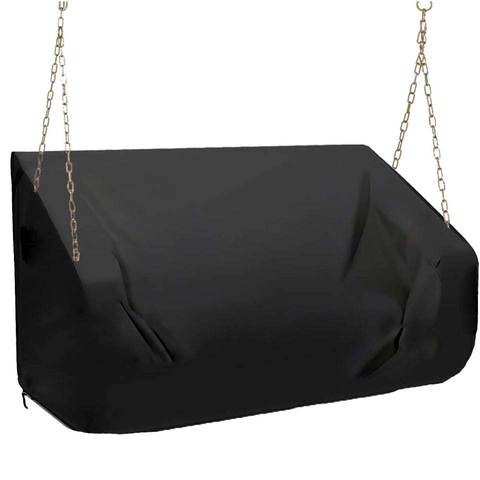 YHINGG porch swing cover with 63-inch fit protecting from rain and sun