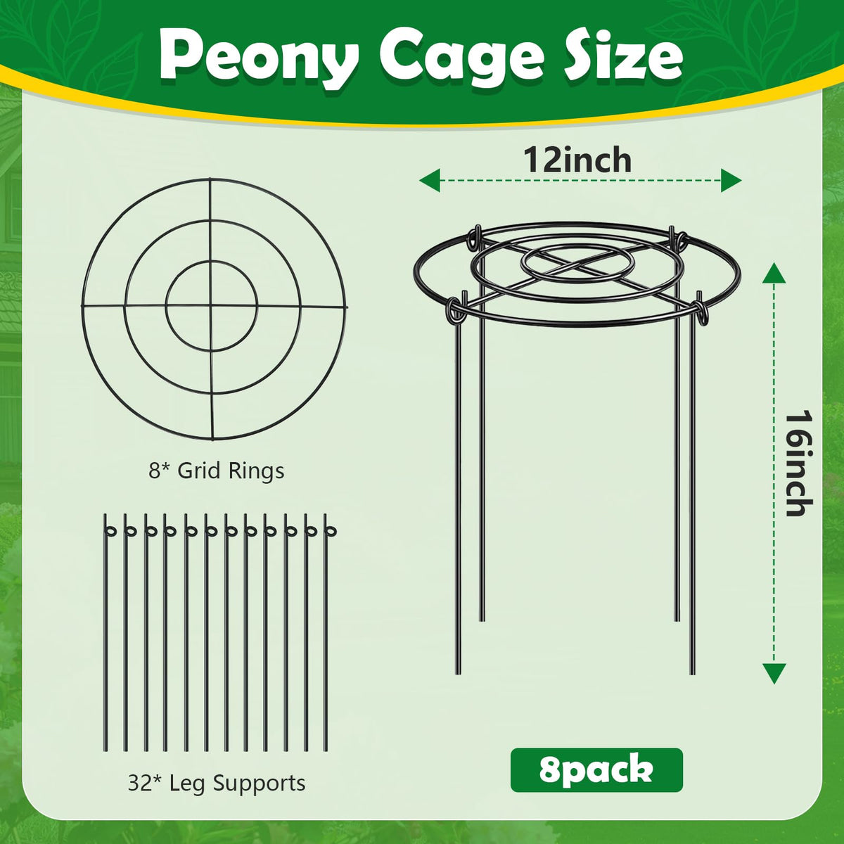 YHLYUZZ Assembly with legs attached for quick garden setup
