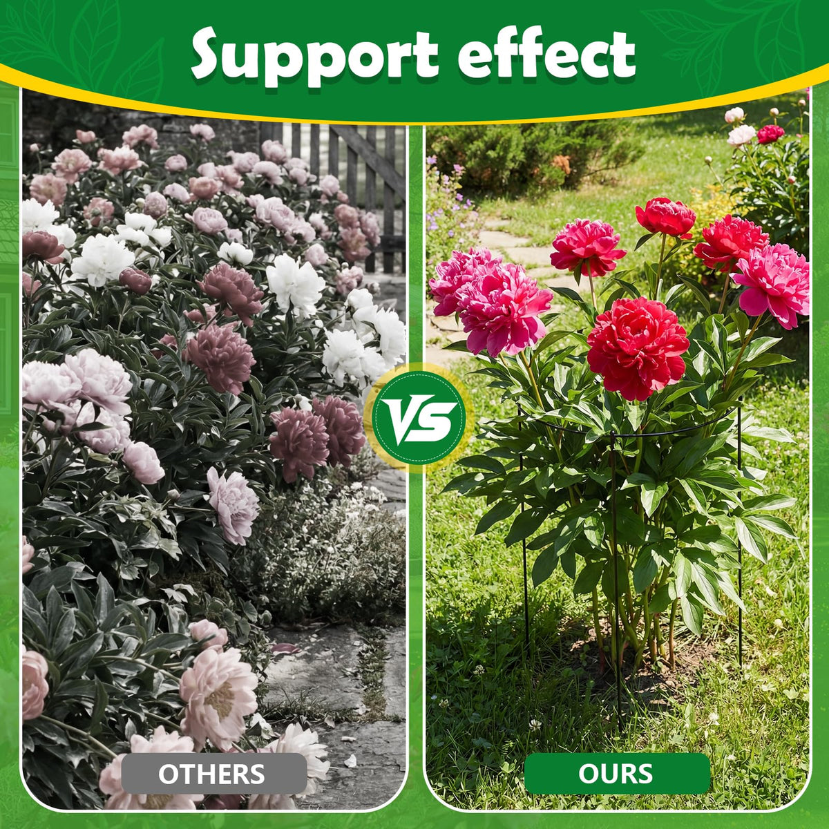 YHLYUZZ Heavy-duty iron wire with green coating blends with foliage