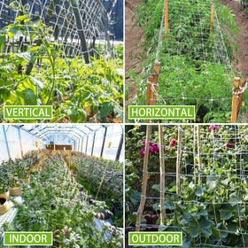 YHmall climbing plant netting guiding tomatoes, peas, cucumber and flowers