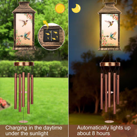 YHmall wind chimes durable PVC withstands rain and sun.