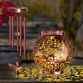 YHmall wind chimes outdoor lighting lasts up to 8 hours