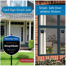 YHMYOALU yard sign shield featuring bright colors to boost curbside safety.