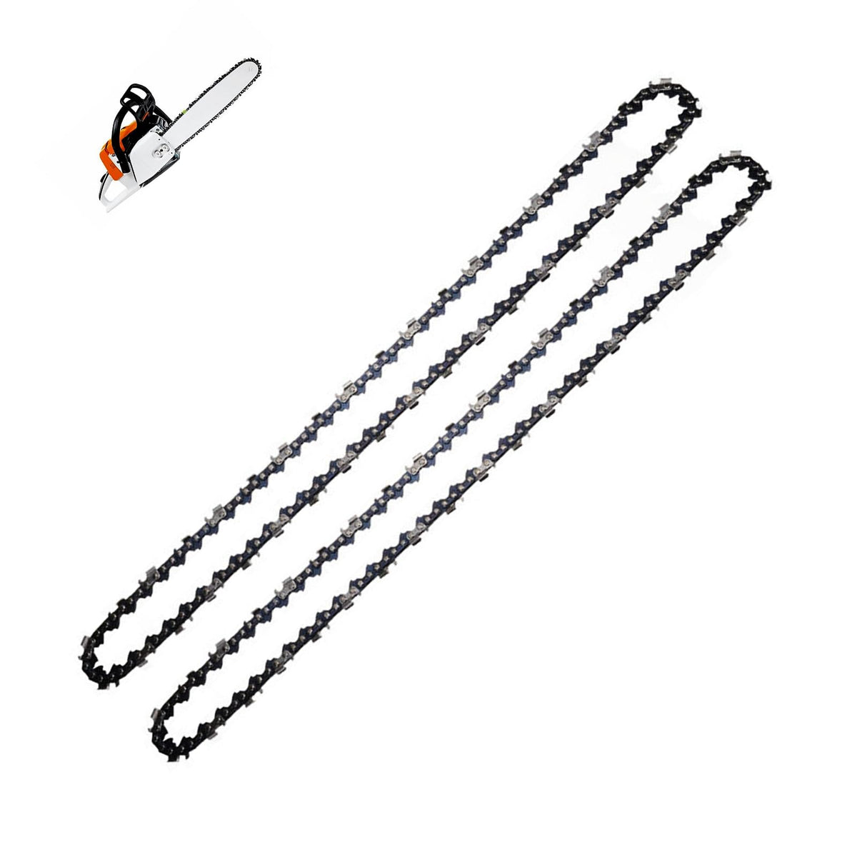 yhoparts CS-80-XR compatible 8-inch chain for pruning tasks