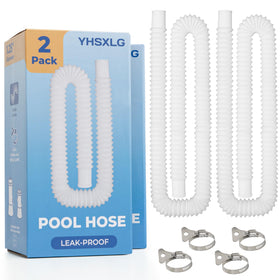 YHSXLG pool hose dimensions 1.25 inch by 50 inch for easy reach across pool area