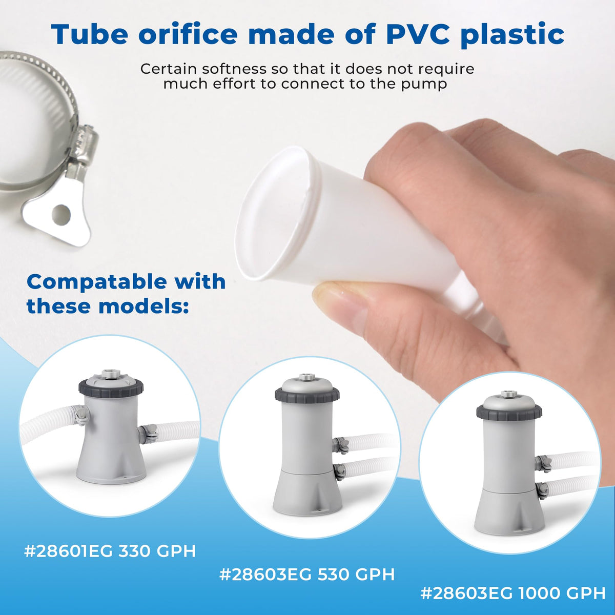 YHSXLG easy-installation hose set speeds pool maintenance.