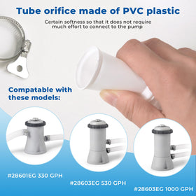 YHSXLG easy-installation hose set speeds pool maintenance.