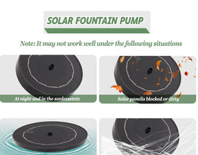 Yiabivo easy-clean pump area supports reliable fountain performance outdoors.