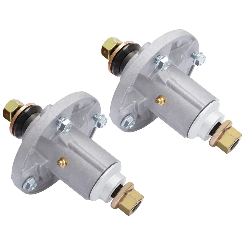 YiaChuii deck spindle assembly front view highlighting rugged housing and durability