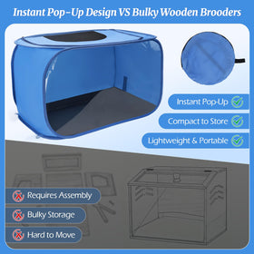 YIBOBO brooder storage bag enables easy transport and storage