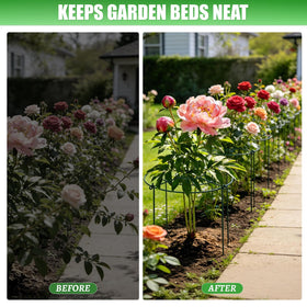 YIBOBO metal cages deliver outdoor durability and reuse season after season.