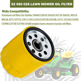 YIBOCO oil filter for Cub Cadet and Husqvarna boosts maintenance convenience.