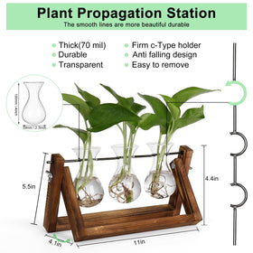 YIBOT C-shaped bracket enables quick water changes and easy cleaning