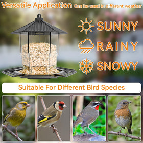 Yieach squirrel-proof feeder designed to deter raiders