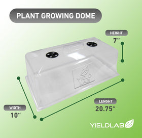 5-pack Yield Lab domes provide versatile coverage for multiple plant stages