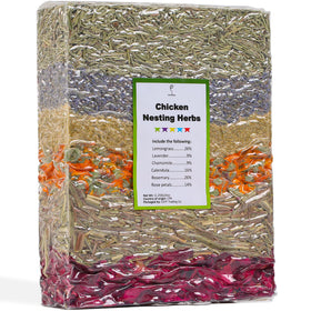 YIFULOWA chicken nesting box herbs jar keeps nesting area fragrant for hens.