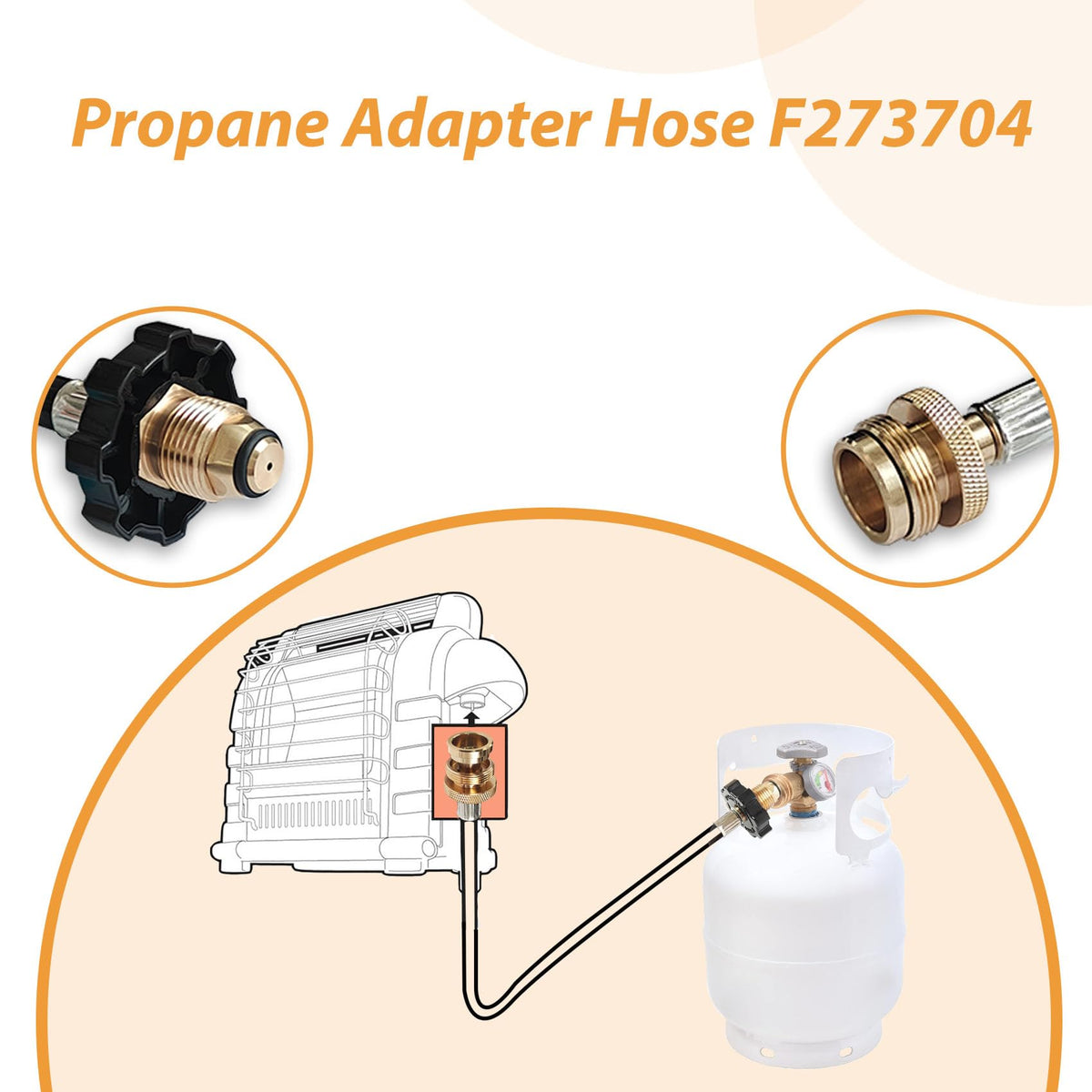 Yigiao F273704 durable materials resist kinking and cracking for dependable use.