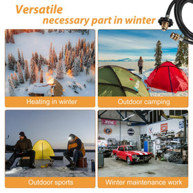 Yigiao F273704 ideal for indoor and outdoor cooking, heating, and camping setups.