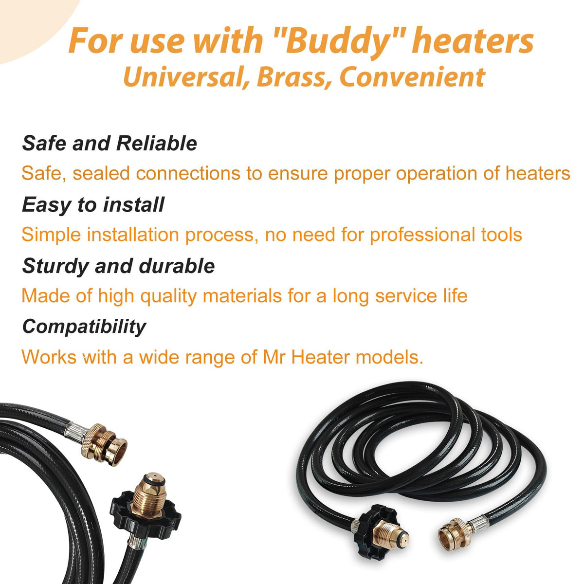 Yigiao F273704 1-year warranty provides quality and peace of mind.