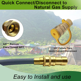 Yigiao natural gas conversion kit packaging for easy storage.