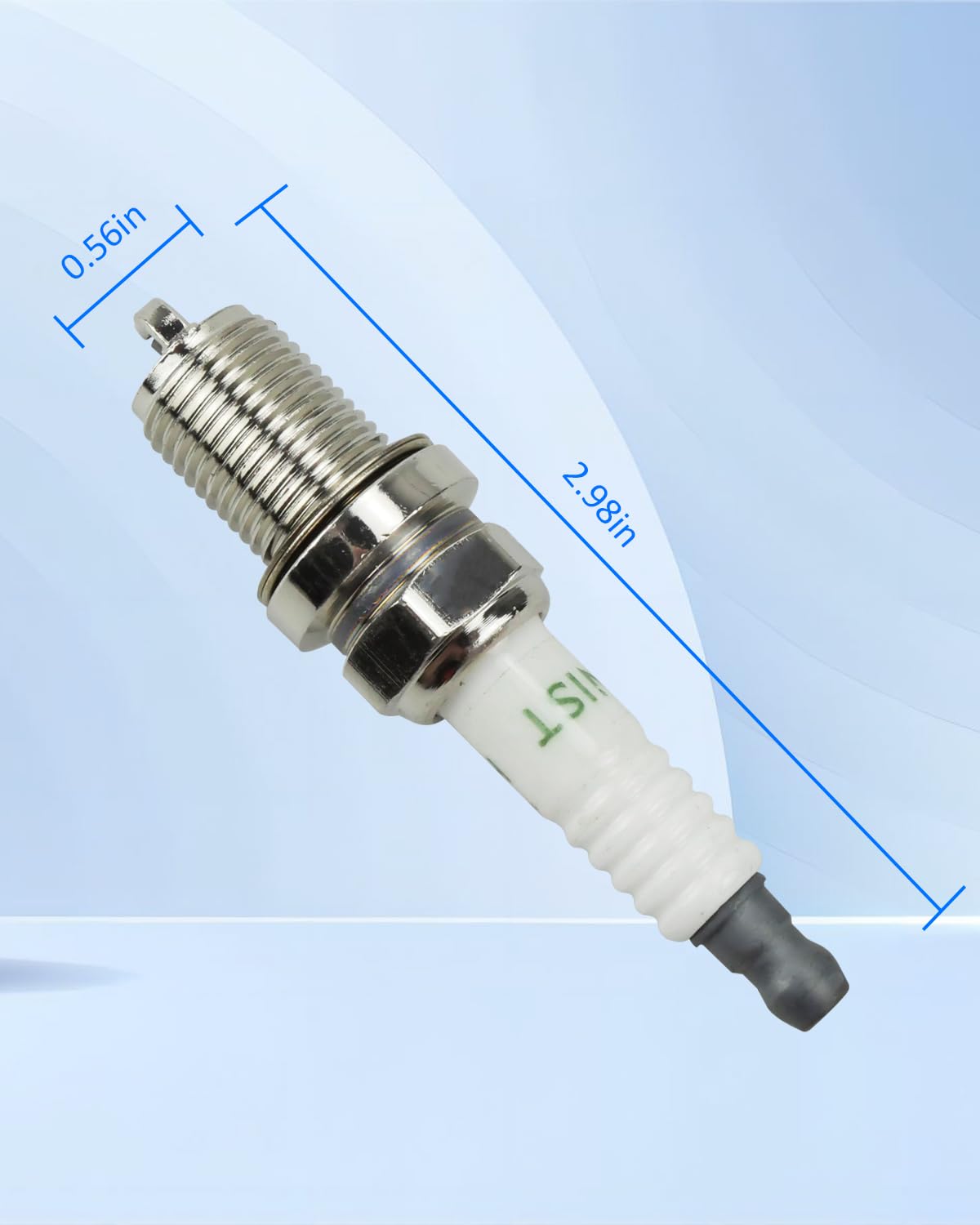 YIGUCS RC12YC spark plug delivers high-temperature performance for efficient combustion.