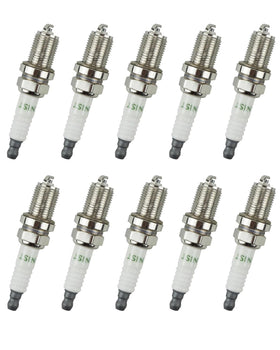 YIGUCS RC12YC spark plug pack of 10 for versatile equipment compatibility.