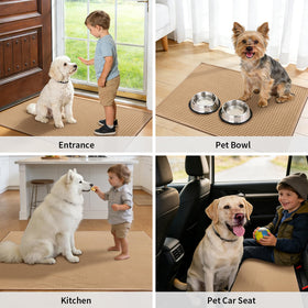 YIHOUSE indoor door mat 24-36 absorbs moisture quickly for dry floors