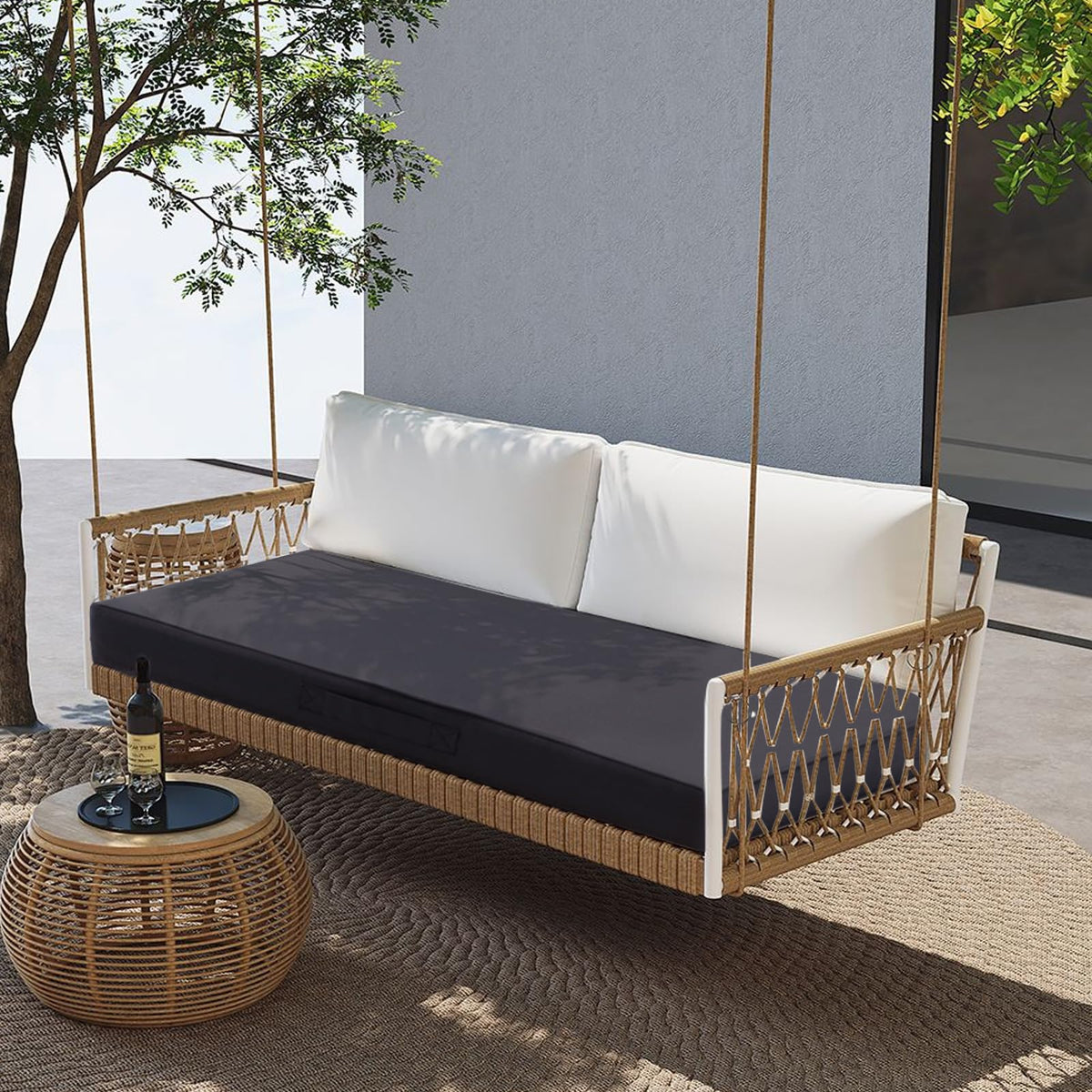 YIJIAN HOME 36x18-inch cushion fits standard benches and outdoor furniture.