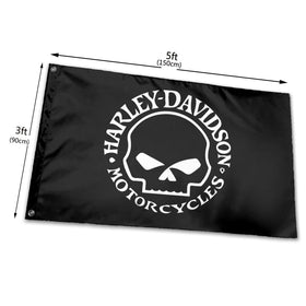 YIKUDU SARAH SCOTT flag durable and fray-resistant for garden use.