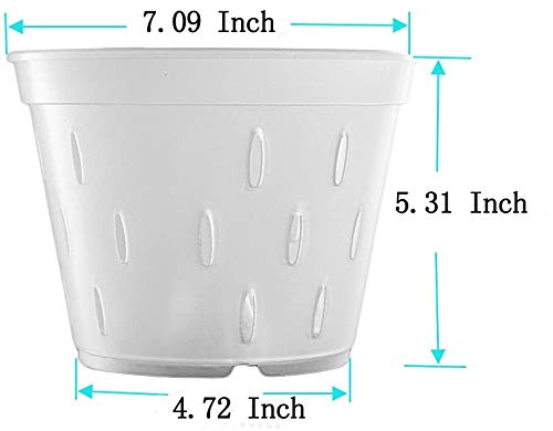 YIKUSH orchid pots in indoor setting illustrate lightweight everyday use.