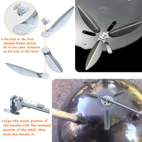 Yilador assembly instructions guiding a simple install