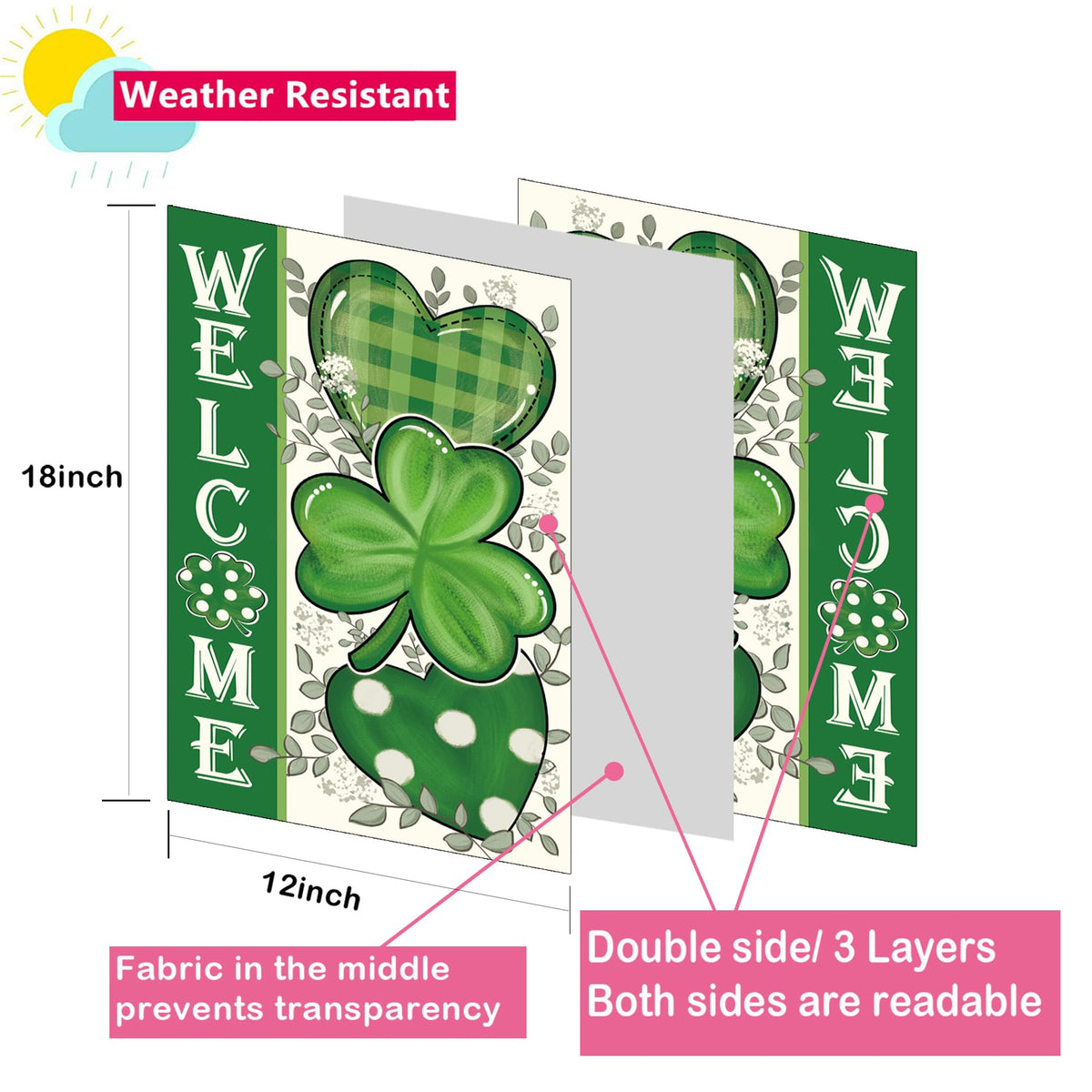 Yileqi Hello Summer flag brightens patios and boosts curb appeal.