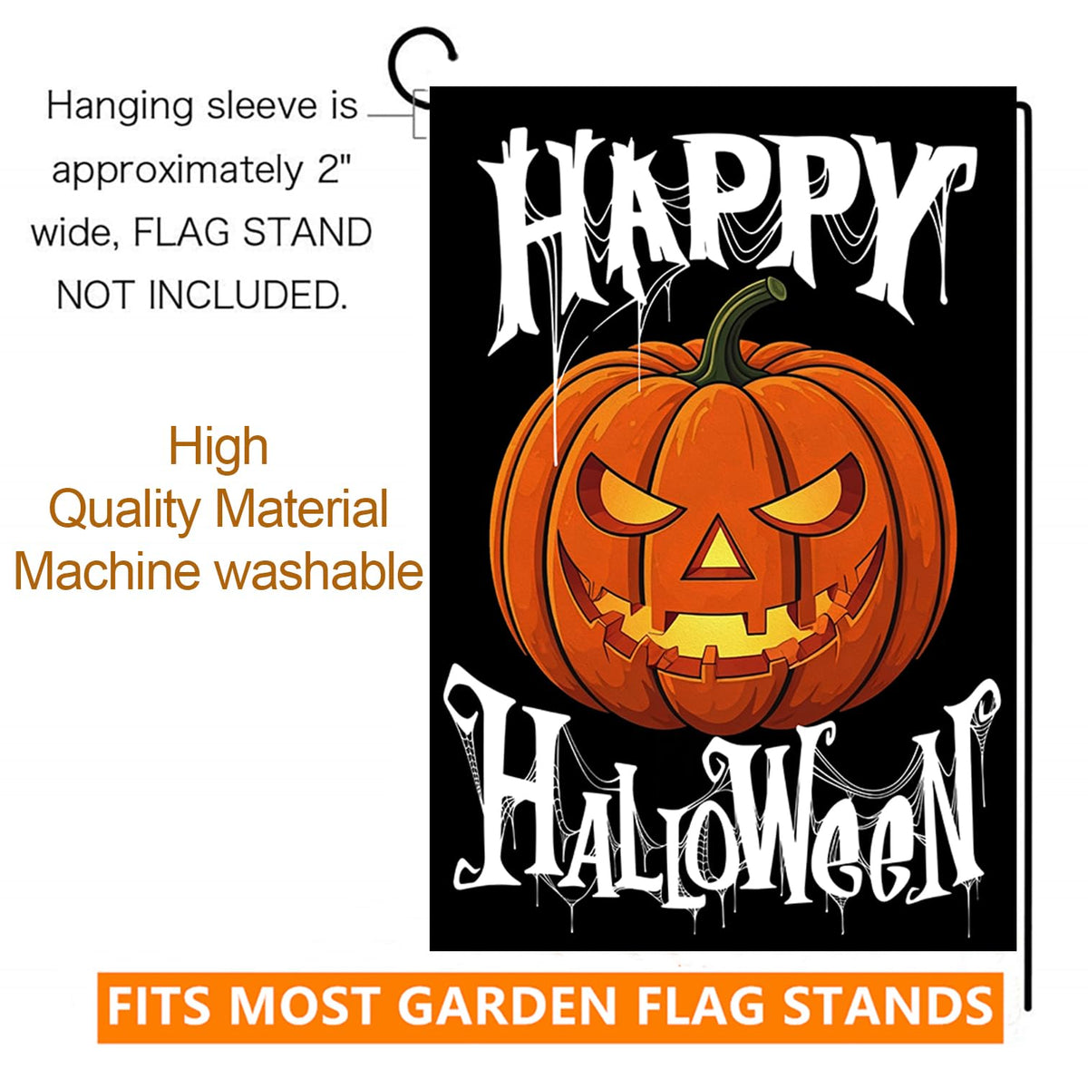 Yileqi Welcome Snowman Winter flag brings festive yard decor.