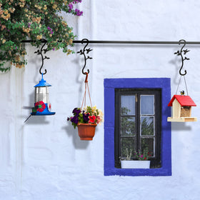 YILONGDA hand-painted-hook-colors brightens patios with unique artful touches.