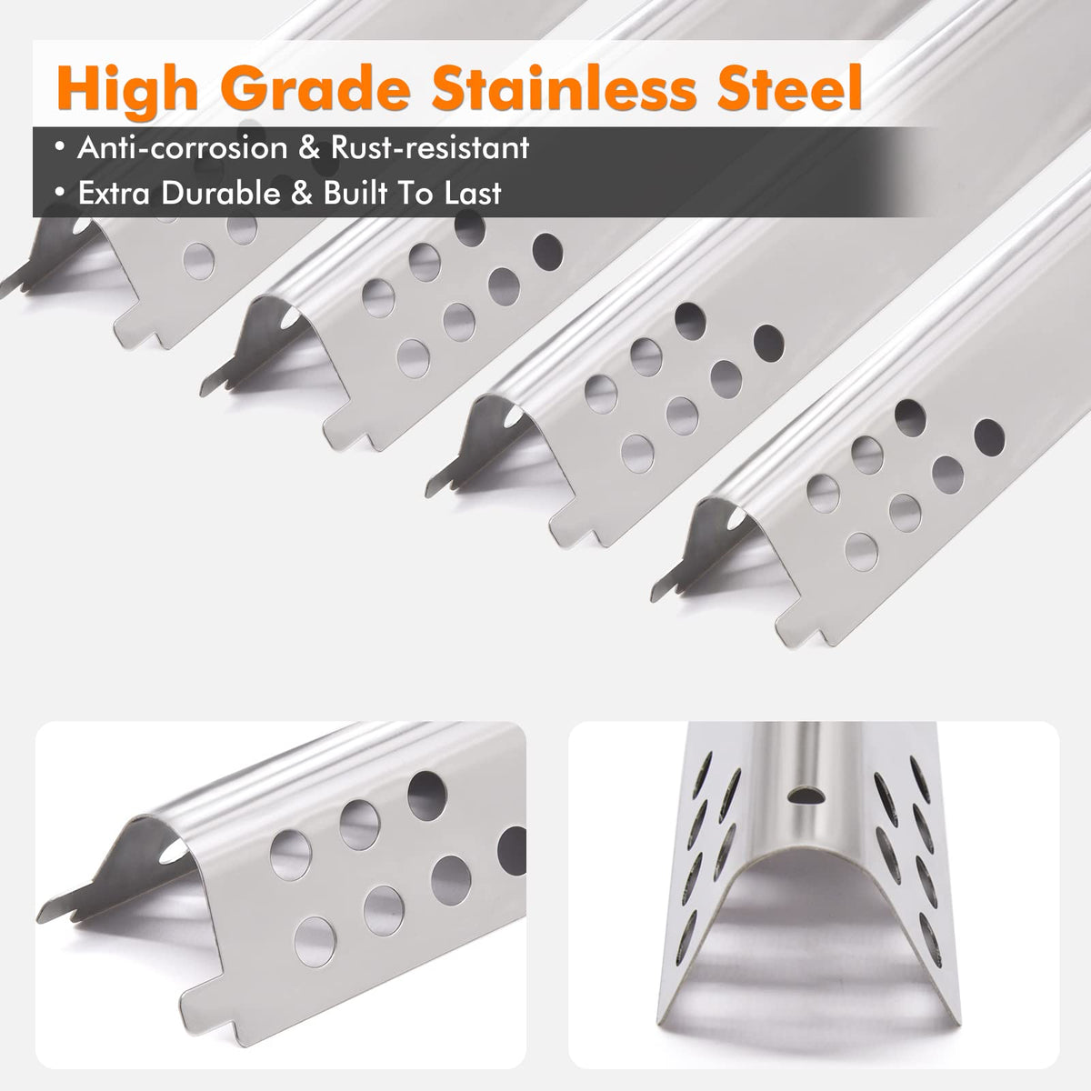 Yiming 4-burner compatibility kit for Char-Broil Performance, easy retrofit.