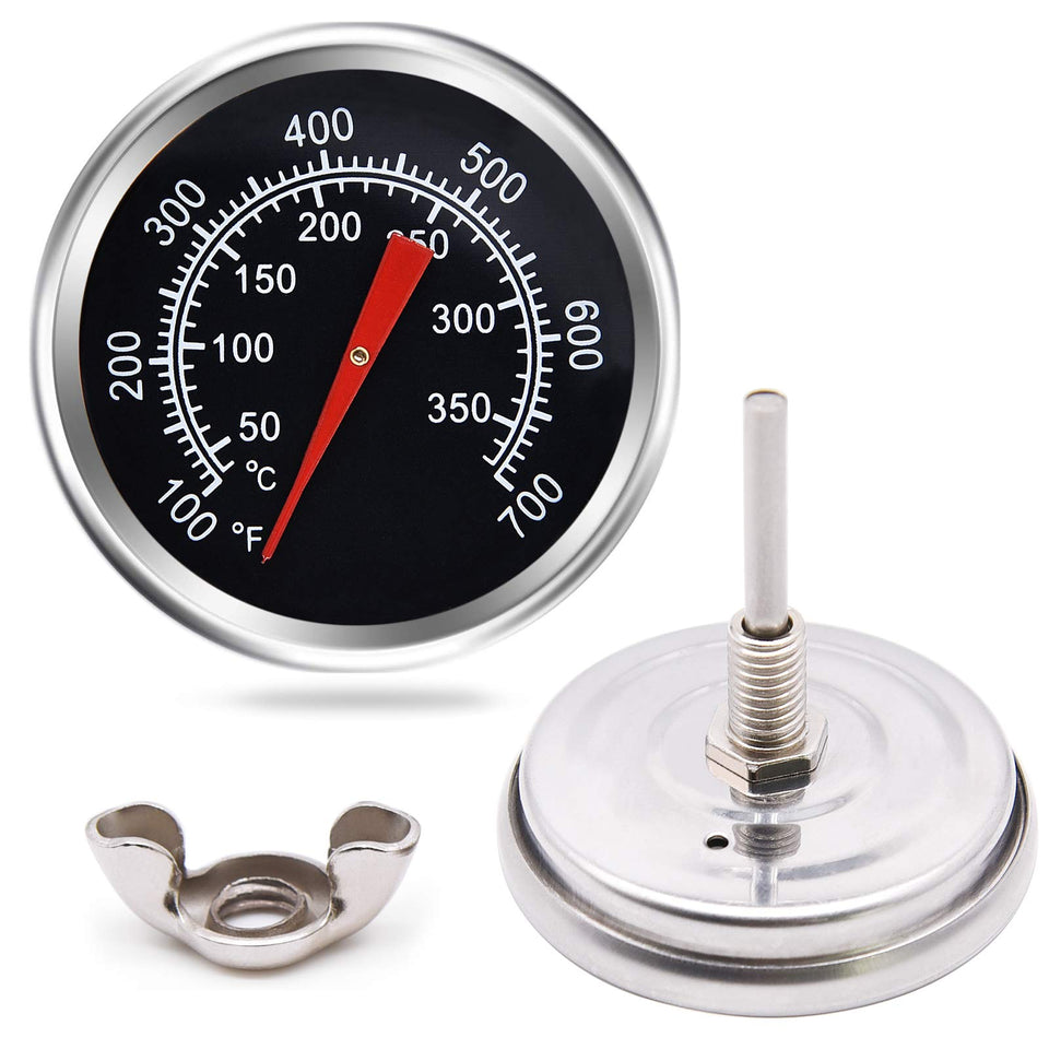Yiming grill thermometer with stainless steel body for durable, accurate temperature readings
