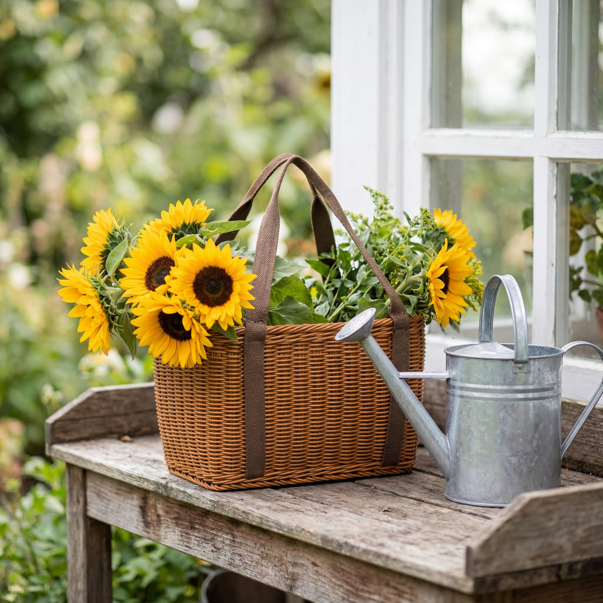 YIMITEE wicker basket supports multipurpose gifting and display.