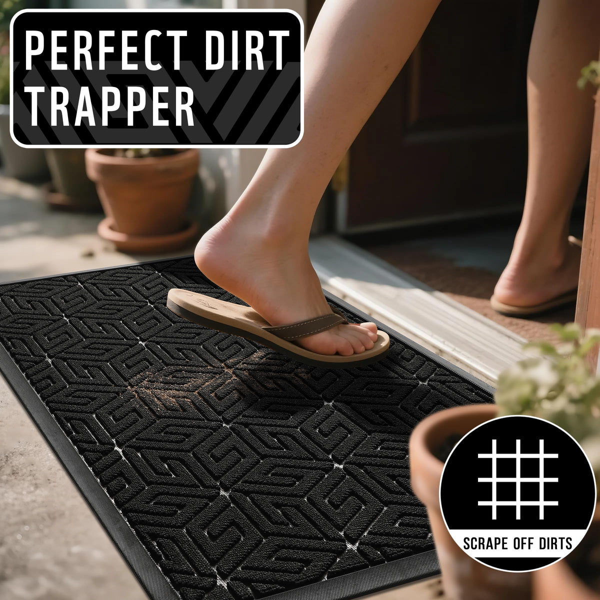 Yimobra easy clean entry mat for quick maintenance