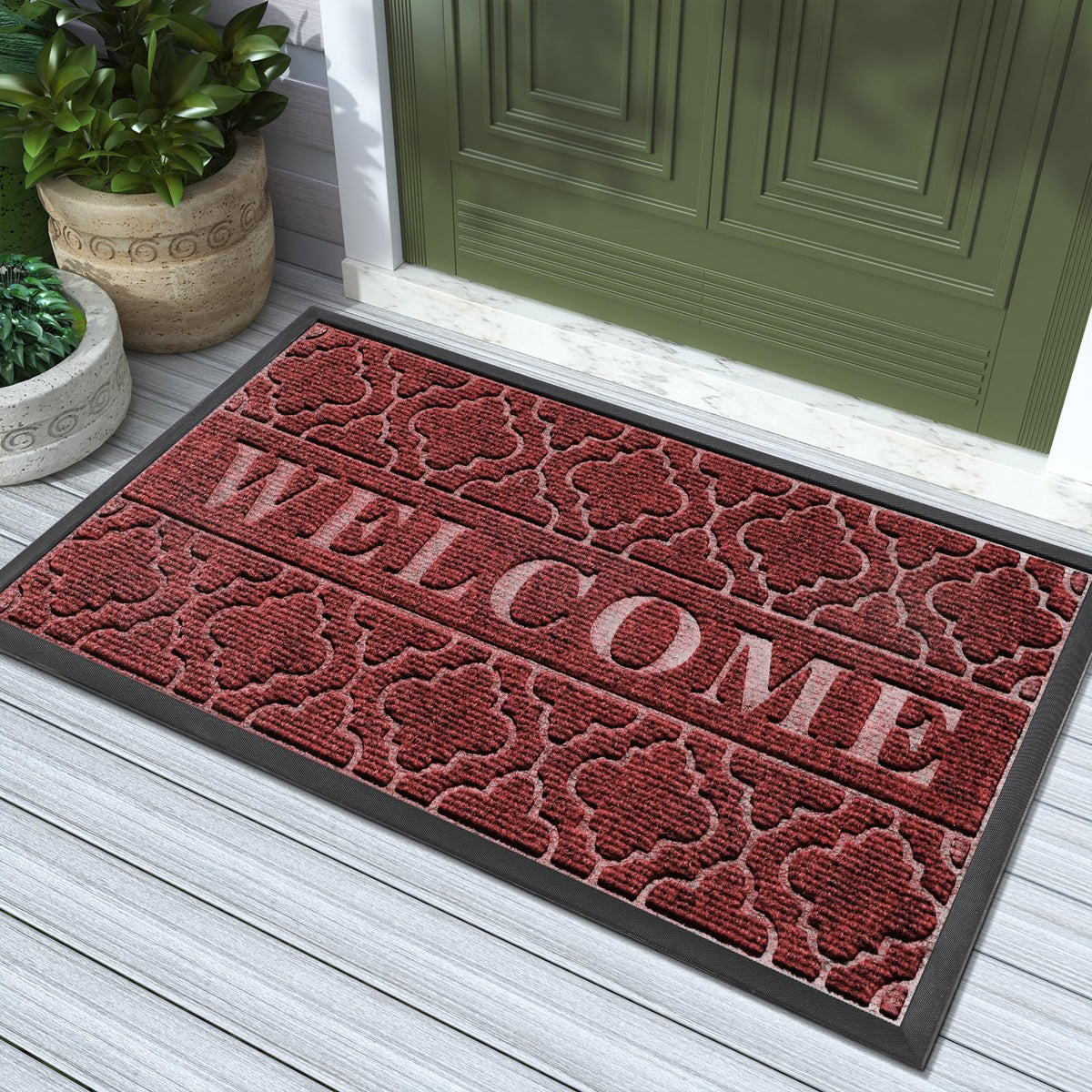 Yimobra entrance mat designed for indoor and outdoor use at busy doorways.