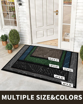 Yimobra mat with non-slip rubber backing stays firmly in place