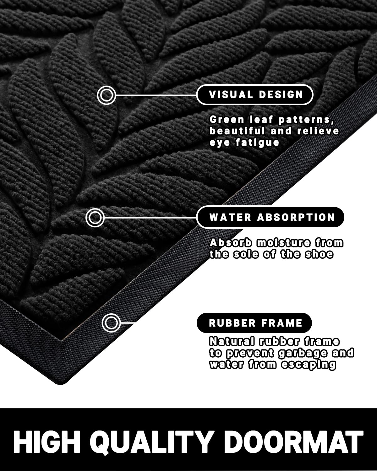 Yimobra mat resists sun, rain, and snow for outdoor durability