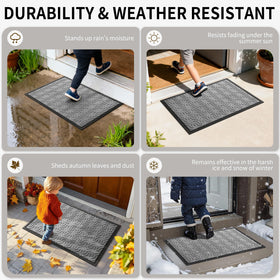 Yimobra easy-clean mat for quick hose rinse maintenance.
