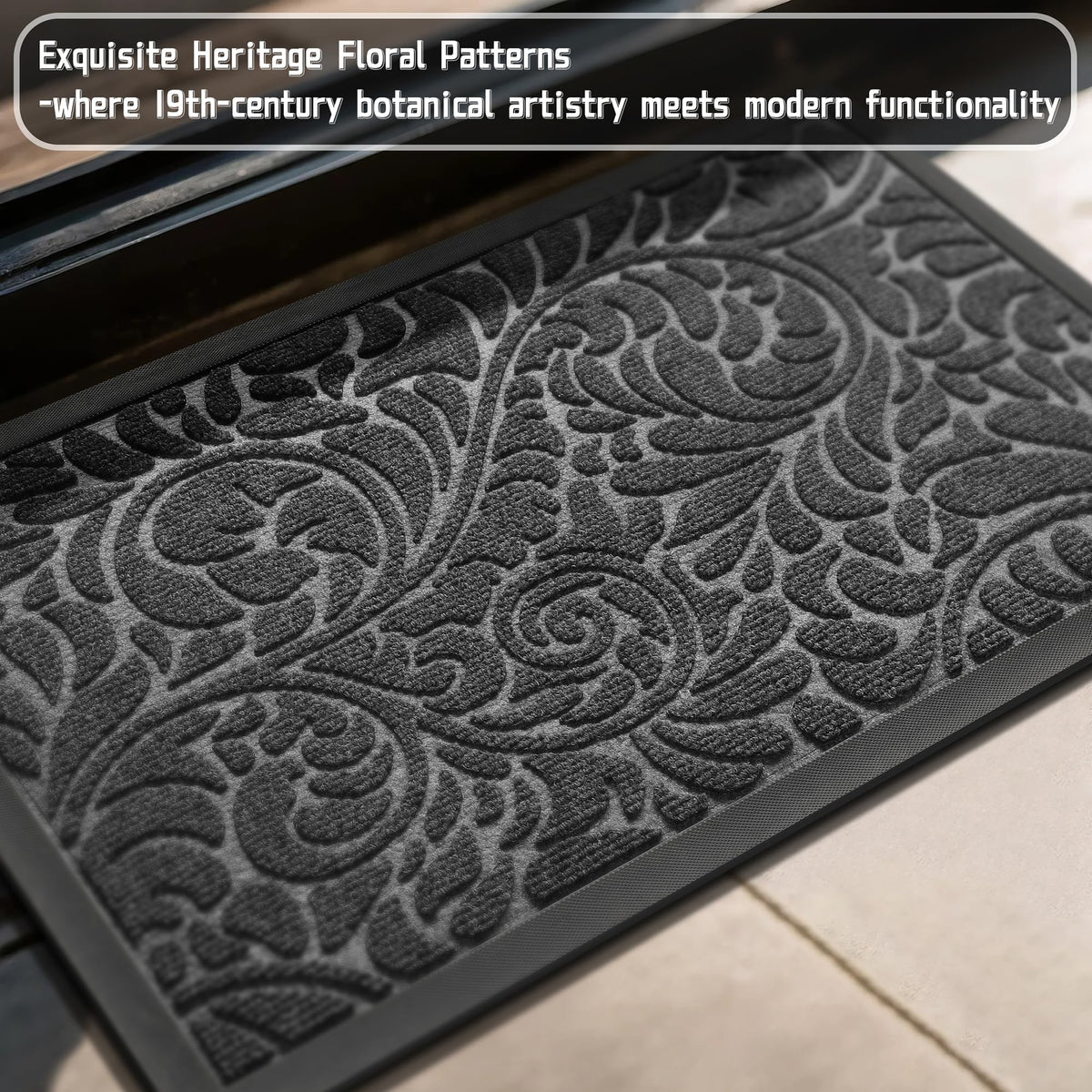 Yimobra entrance mat is easy to clean and quick to dry.