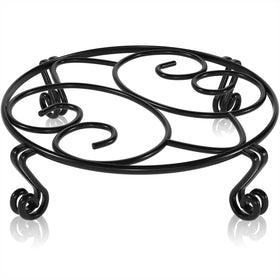 Yimobra Original plant stand with round base provides sturdy support for heavy pots.