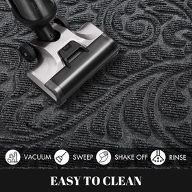 Yimobra outdoor entrance mat is rugged yet soft underfoot.