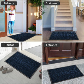 Yimobra mat with non-slip backing stays in place